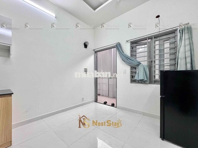 Cho thuê phòng 1 trệt 1 lửng 40m2 Lương Thế Vinh - Ban công, máy giặt