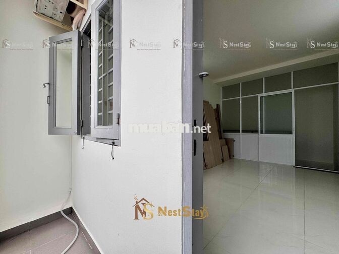 Cho thuê phòng 1 trệt 1 lửng 40m2 Lương Thế Vinh - Ban công, máy giặt