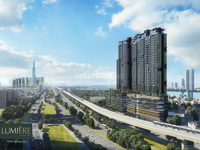 Căn hộ bán Lumiere Riverside 3 phòng ngủ tầng trung view sông 95m2