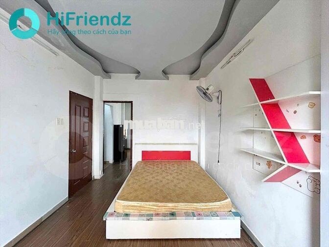 Cho Thuê Căn Hộ 2PN Cửa Sổ Full Nội Thất 4ng3xe Ngay CV Lê Thị Riêng