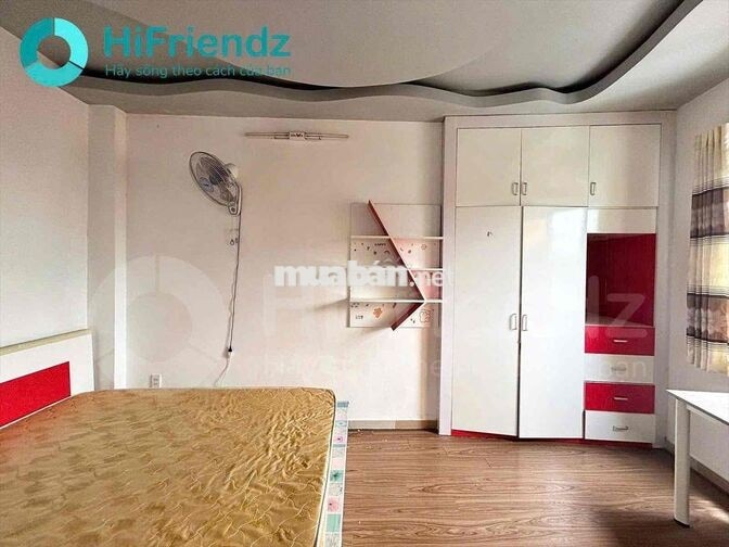 Cho Thuê Căn Hộ 2PN Cửa Sổ Full Nội Thất 4ng3xe Ngay CV Lê Thị Riêng