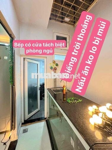 📍Phòng studio tách bếp siêu đẹp ngay khu vực ngã tư Bảy Hiền