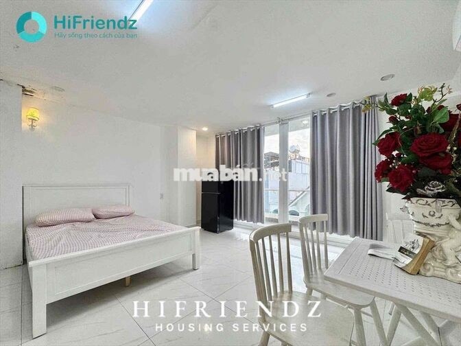 CHO THUÊ CĂN 1PN 40m2 FULL NỘI THẤT SIÊU XINH NGAY CẦU NGUYỄN CĂN CỪ