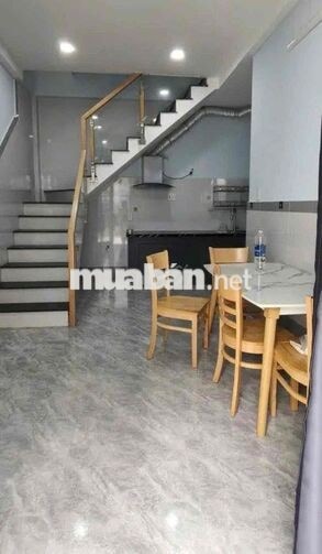 nhà hẻm xe tải 3 phòng ngủ ,2 wc full nội thất
