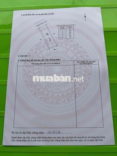 ĐẤT NHÀ HÀNG KIM VÂN – 109,9M², 80M² THỔ CƯ – GIÁ CHỈ 1,45 TỶ