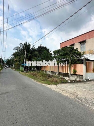 NHÀ CĂN GÓC NGAY CHỢ HƯNG LONG, DT 11,5X16,35M, TỔNG 189M2, 2 MT ĐƯỜNG