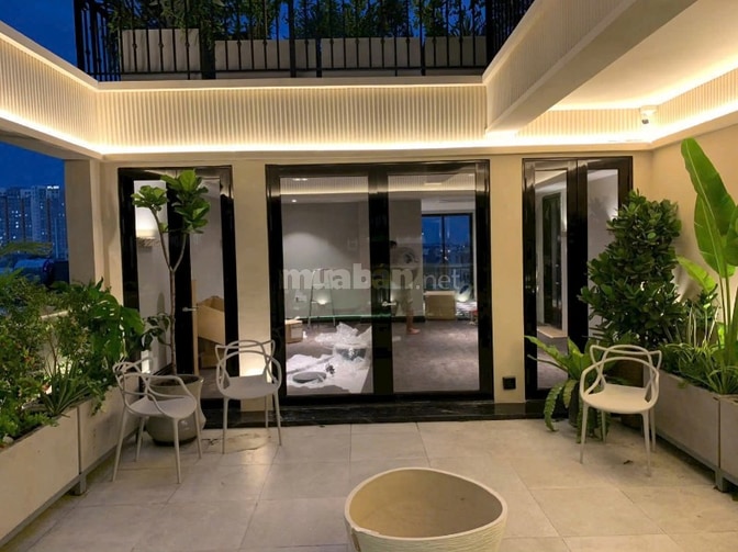 Cho thuê nhà 46-48 nguyễn thanh sơn thủ đức, DT 10x20m, hầm trệt lửng 