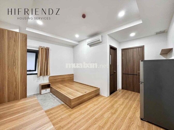 Căn hộ mini full nội thất mới xinh thang máy kế cầu Nguyễn Văn Cừ
