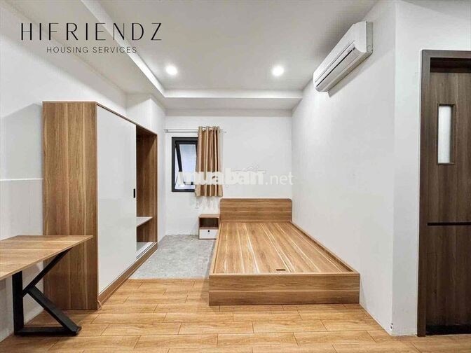 Căn hộ mini full nội thất mới xinh thang máy kế cầu Nguyễn Văn Cừ
