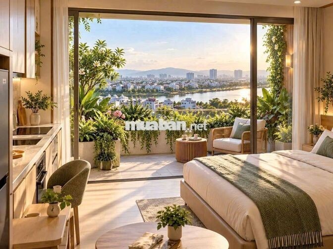Căn Hộ Cao Cấp 1PN 30,1m2 thích hợp để ở cho Thuê tại F2-Fours Tower
