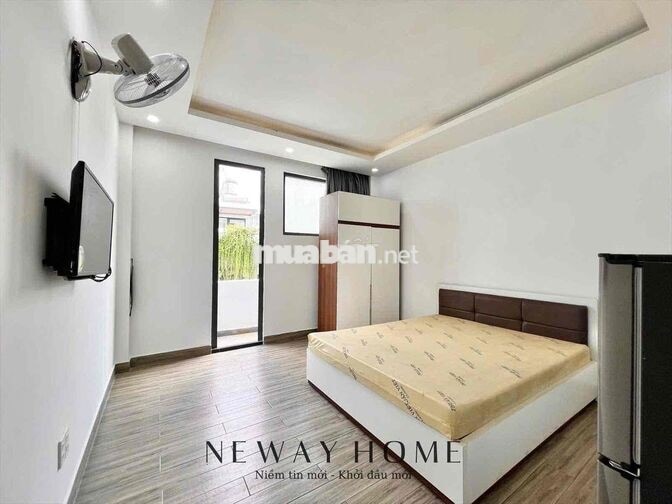 Studio ban công full nội thất ngay gần cầu chữ Y thuận tiện qua q1, q5