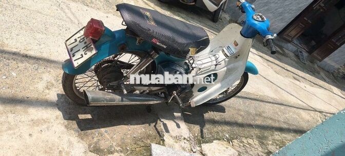 Honda Cub Xanh Trắng