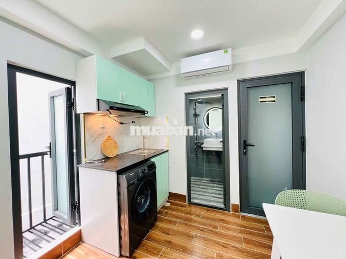 Phòng trọ không gác ngay Lotte Nguyễn Văn Lượng có máy giặt riêng