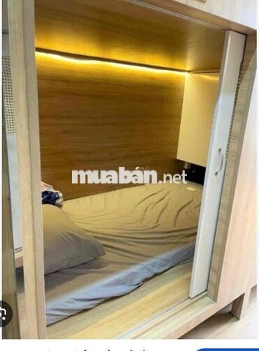 Phòng KTX Sleep Box cạnh Vinhomes hóc môn chỉ 40k/ ngày