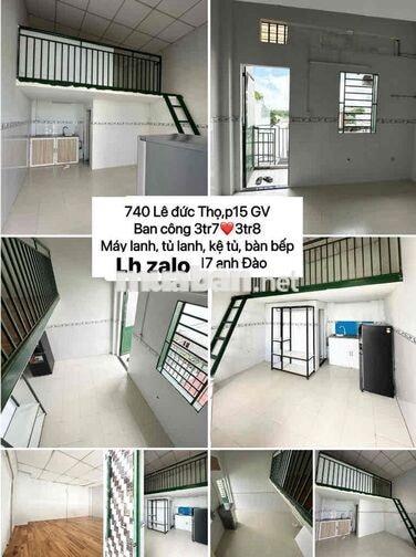 Phòng 2tr4-3tr9 cửa sổ -ban công k nthat- Full nthat