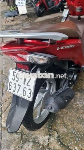 Honda Vision 2025 Cao Cấp màu Đỏ