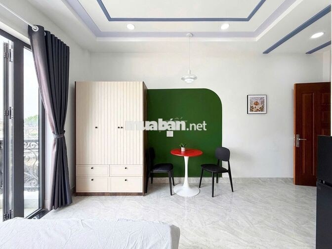 STUDIO BAN CÔNG THOÁNG MÁT NGAY NGUUYỄN THÁI SƠN - GẦN EMART PVT