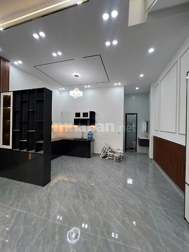 Bán nhà 1 Trệt 1 Lầu-75m2,SHR cách Hóc Môn chỉ 2km,khu đông dân
