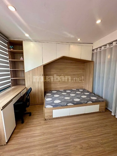 Cho thuê nhà tập thể mặt đường Huỳnh Thúc Kháng, đã sửa đẹp vào ở ngay