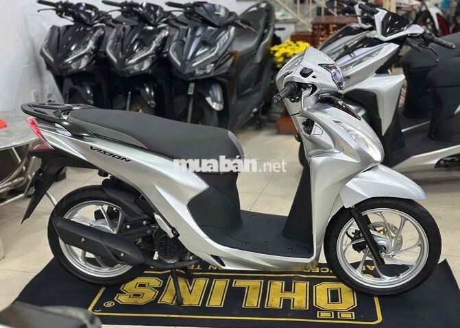 Honda Vision 2023 Bạc Pocher.HSCT.Xe Chất.Giá Tốt