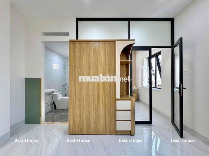 CHDV 1PN tách bếp nhà mới xây, thang máy, an ninh ngay Đầm Sen