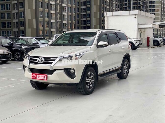 Toyota Fortuner 2017 2.4G MT Trắng 132.000km