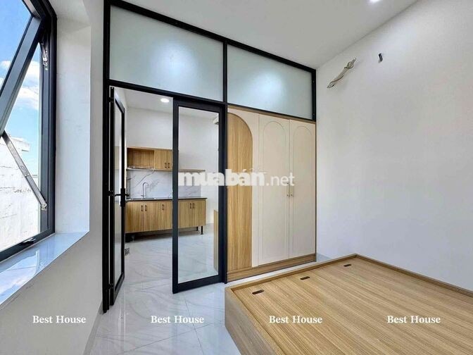 CHDV 1PN tách bếp nhà mới xây, thang máy, an ninh ngay Đầm Sen