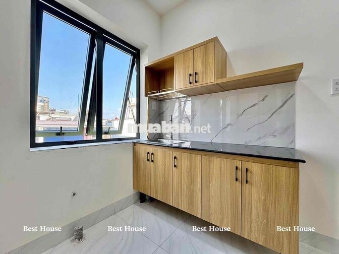 CHDV 1PN tách bếp nhà mới xây, thang máy, an ninh ngay Đầm Sen