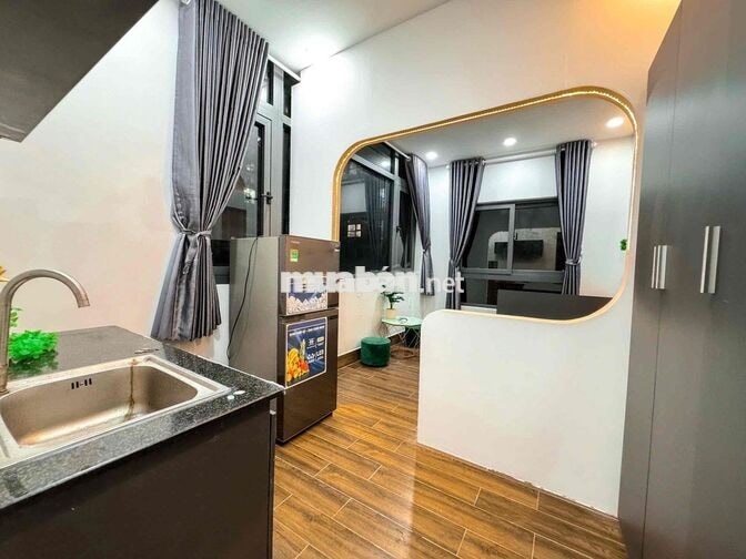 Căn hộ 1 phòng ngủ full nội thất CMT8 quận 10 ngay chung cư Hà Đô
