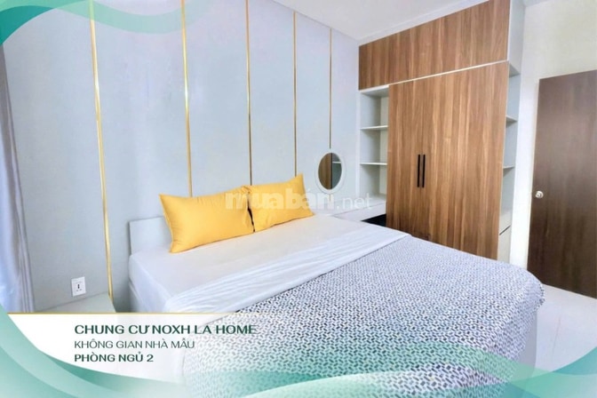 Chỉ 385tr sở hữu ngay căn hộ NOXH 2PN, 2WC tại KDC LA Home