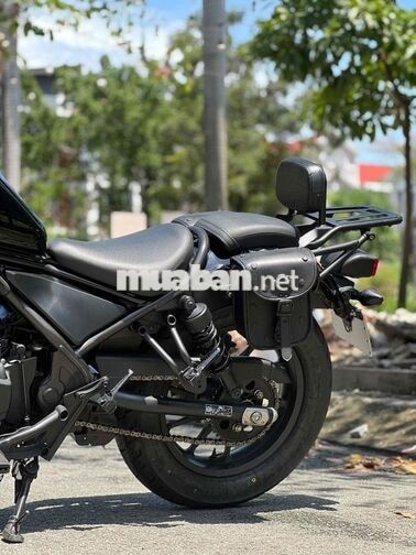 Honda Rebel 500 2019 Đen 7.800km, có giao lưu xe.