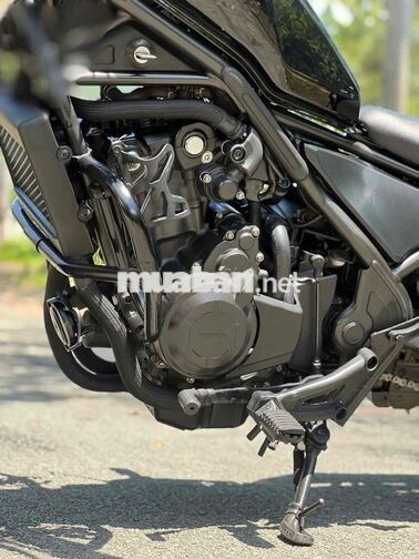 Honda Rebel 500 2019 Đen 7.800km, có giao lưu xe.