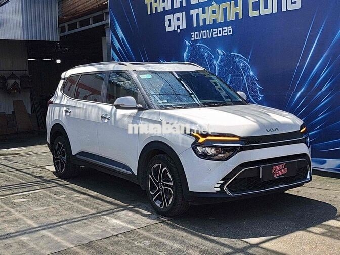 KIA Carens Signature 1.4T 2024 Trắng ghế da