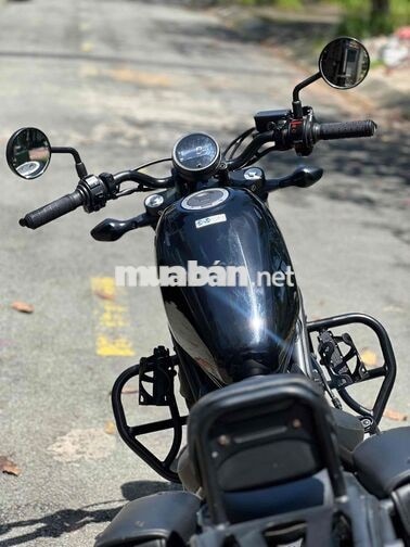 Honda Rebel 500 2019 Đen 7.800km, có giao lưu xe.