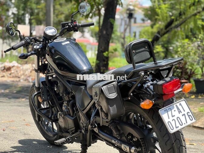 Honda Rebel 500 2019 Đen 7.800km, có giao lưu xe.