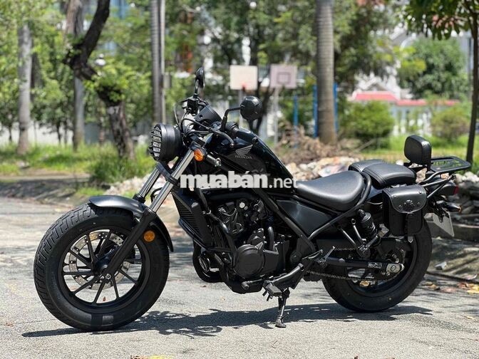 Honda Rebel 500 2019 Đen 7.800km, có giao lưu xe.