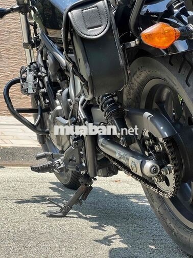 Honda Rebel 500 2019 Đen 7.800km, có giao lưu xe.