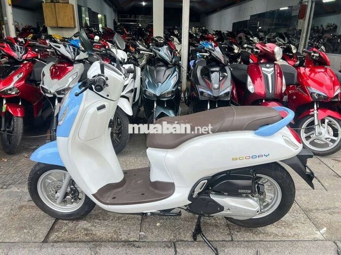 Honda Scoopy 2024 Trắng, Xanh Đã sử dụng