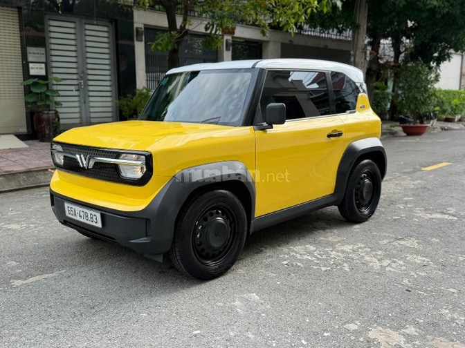 Vinfast VF3 Pin thuê T12/2024 màu Vàng xe odo 12000km siêu đẹp 