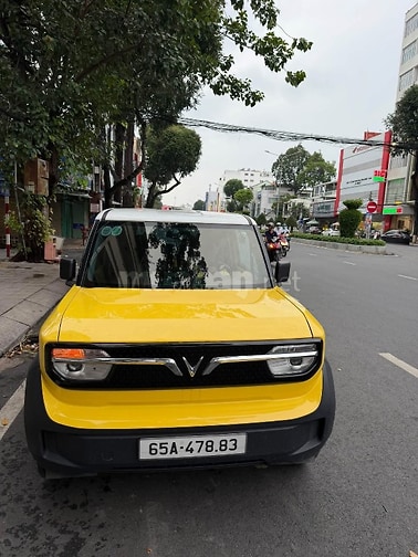 Vinfast VF3 Pin thuê T12/2024 màu Vàng xe odo 12000km siêu đẹp 