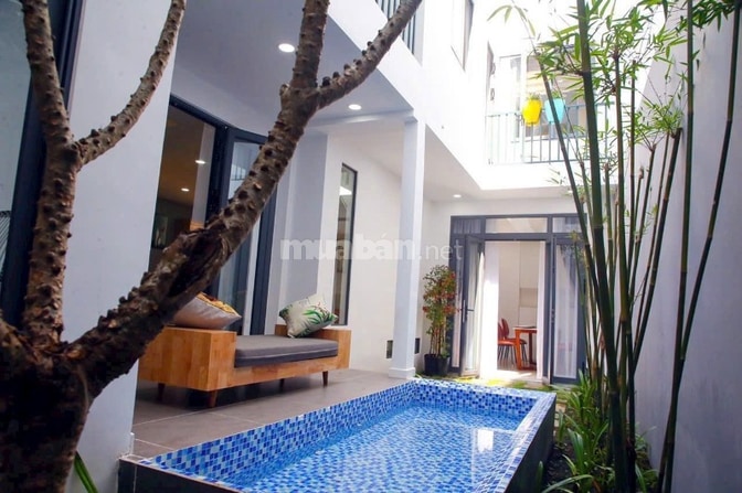 Nhà 1 lầu DT:8,1x13m Cao cấp hẻm Nguyễn Văn Đậu, P11.