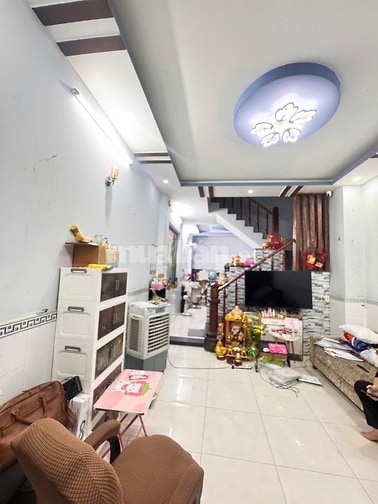 Bán Nhà KDC 354/47 Lê Quốc Anh (QLo 1A,P.Bình Tân DT: 4x14M 4lầu 4Pn