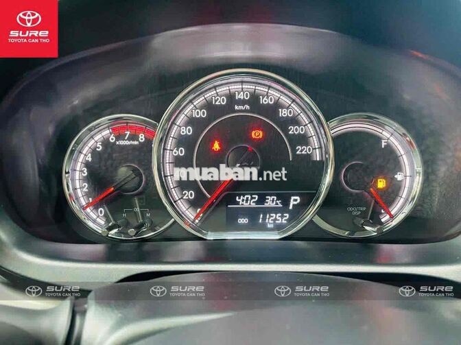 Toyota Vios E 2024 Trắng 11.000 km CHÍNH HÃNG