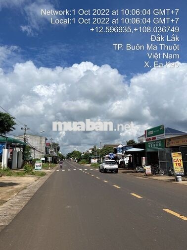 Bán đất mặt tiền y wang, cạnh UBND Phường Ea kao