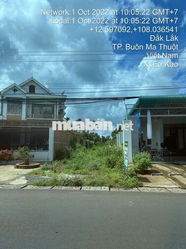 Bán đất mặt tiền y wang, cạnh UBND Phường Ea kao