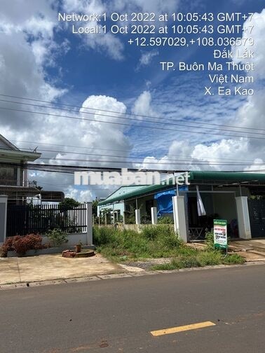 Bán đất mặt tiền y wang, cạnh UBND Phường Ea kao