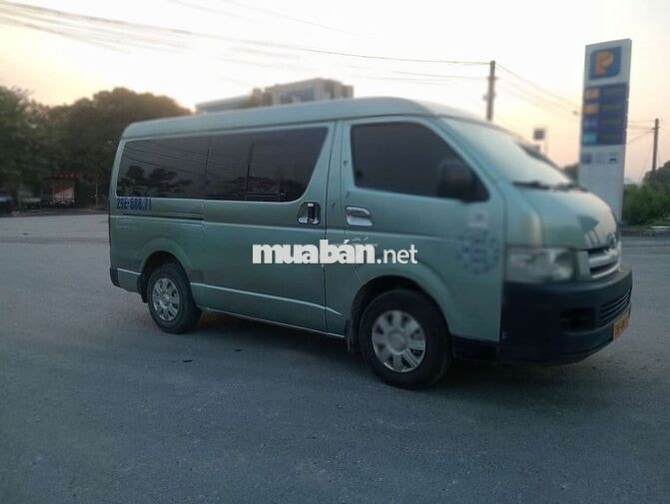 Toyota Tải Van 2006 máy dầu xe đẹp