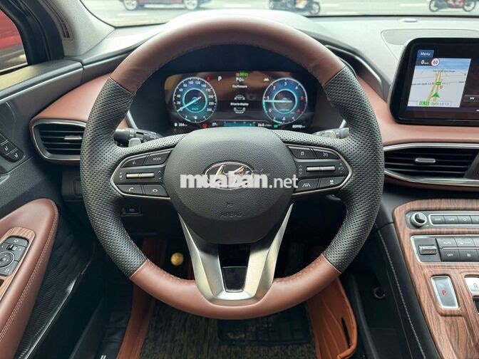 Hyundai Santafe Full dầu 2023 80.000km Đen