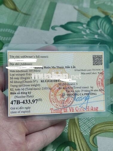 Hyundai Tucson 2026 2.0 at xe chạy 1196km
