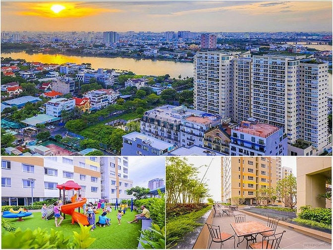 Bán Căn hộ Tropic Garden 3 phòng ngủ tầng trung view đẹp 112m2